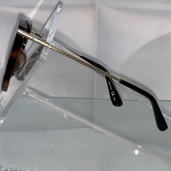 Bottega Veneta Gradient Brown Round Ladies Sunglasses Bv0231sa00255 H541 - Picture 6 of 6